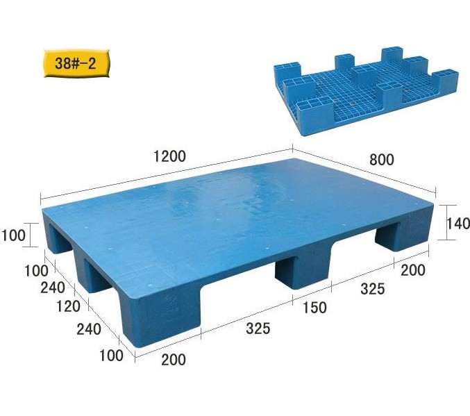 T38#-2九腳平板塑料托盤