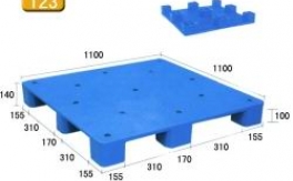 T23-九腳平板塑料托盤(1111)